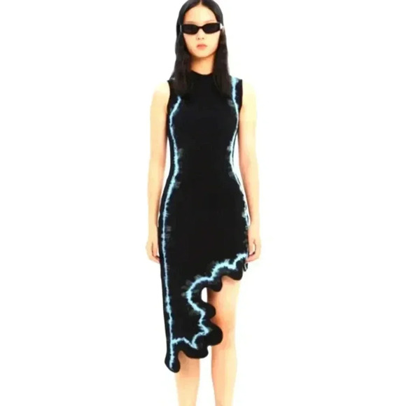 Ivin Ivin Aysemetrical Dress sz medium - Picture 1 of 9